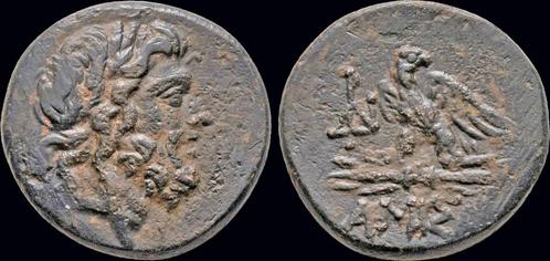Ca 85-65bc Pontos Amisos Time of Mitradates Vi Ae20 eagle..., Postzegels en Munten, Munten en Bankbiljetten | Verzamelingen, Verzenden