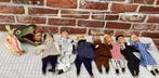handgemaakt - Pop Set vintage poppenkastpoppen in hout -, Antiek en Kunst, Antiek | Speelgoed