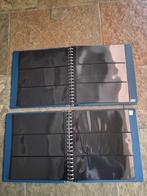 Accessoires - 2 albums Lindner-T de luxe (bleus), chacun, Postzegels en Munten, Gestempeld