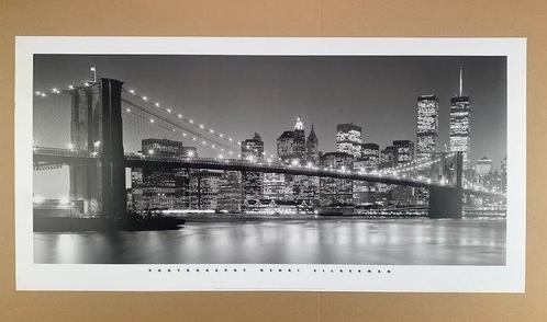 Henri Silberman - Brooklyn Bridge New York USA - Artprint -, Antiek en Kunst, Kunst | Tekeningen en Fotografie