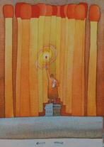 Jean-Michel Folon (1934-2005) - New York allumettes, Antiek en Kunst