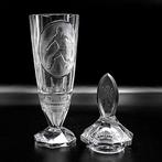 Moser Art Deco Faceted Crystal Glass Goblet 36 cm, 1930 -, Antiek en Kunst, Antiek | Glaswerk en Kristal