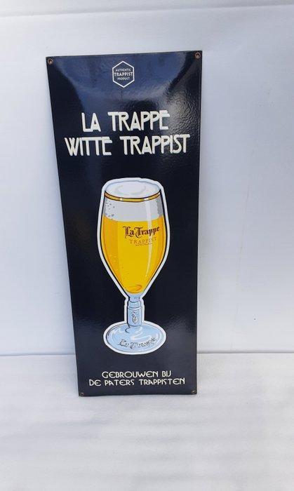 La Trappe - Reclamebord - Emaille, Antiek en Kunst, Antiek | Wandborden en Tegels