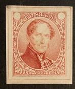 België 1866/1869 - Leopold I - Proefdruk Niet aangenomen, Timbres & Monnaies, Timbres | Europe | Belgique