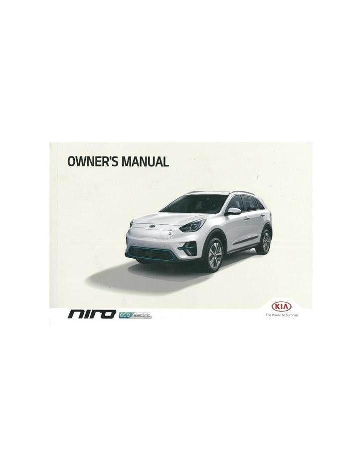 2019 KIA NIRO INSTRUCTIEBOEKJE ENGELS, Auto diversen, Handleidingen en Instructieboekjes, Ophalen of Verzenden