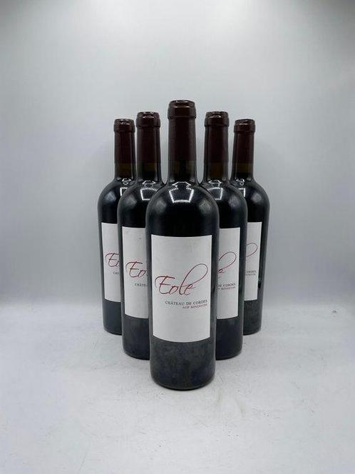 2015 Eole Château de Cordes - Minervois - 6 Flessen (0.75, Verzamelen, Wijnen