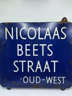 Straatnaam - Nicolaas Beets Straat - Emaille bord -