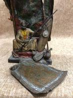 Franz Bergmann - sculptuur, Orientali - 45 cm - Brons, Antiek en Kunst, Antiek | Keramiek en Aardewerk