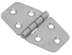 Klepscharnier rvs gepolijst vaste pen 40x70 mm, Nieuw, Overige materialen, Klink of Kruk