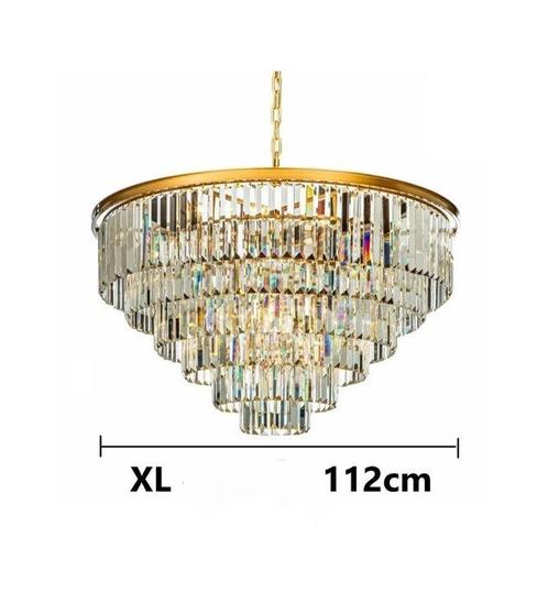 Lustre - Métal, verre - XL, Antiek en Kunst, Kunst | Designobjecten