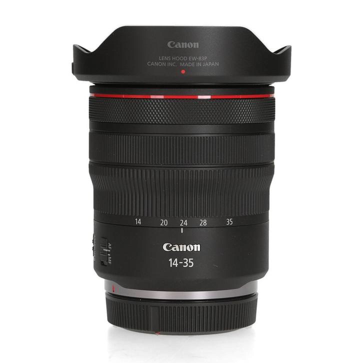 Canon RF 14-35mm F4.0 L IS USM, TV, Hi-fi & Vidéo, Photo | Lentilles & Objectifs, Comme neuf, Enlèvement ou Envoi