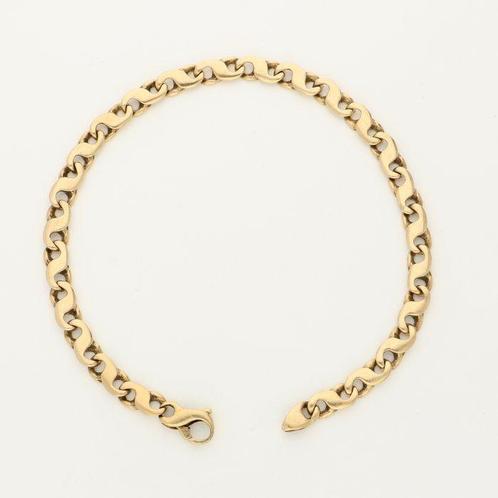 Armband - 14 karaat Geel goud, Handtassen en Accessoires, Armbanden