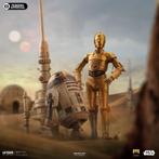 Star Wars Deluxe Art Scale Statue 1/10 C-3PO & R2D2 31 cm, Collections, Ophalen of Verzenden