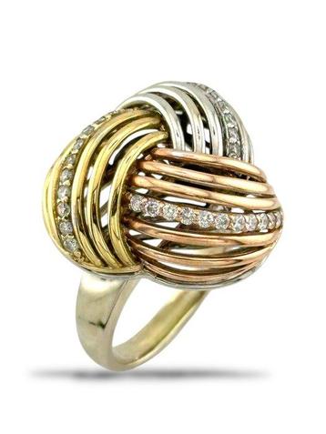 Bague - 18 carats Or blanc, Or jaune, Or rose, Bague de beschikbaar voor biedingen