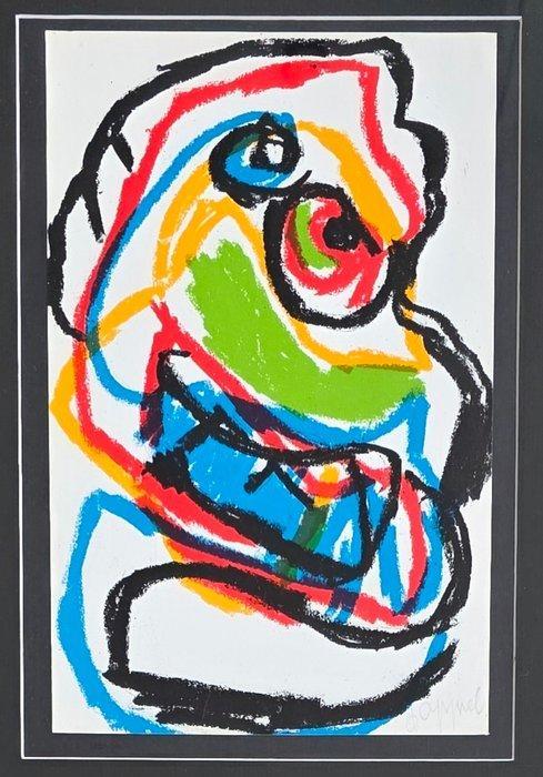 Karel Appel (1921-2006) - Abstracte Cobra Compositie, Antiek en Kunst, Antiek | Overige Antiek
