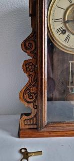 Tafelklok - Hout, Metaal, Glas - 1930-1940 - Seikosha klok