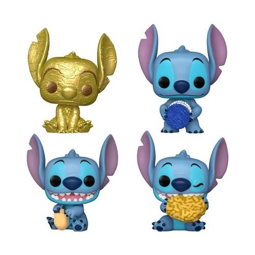 Stitch Holiday 2024 Pocket POP! Vinyl Sleutelhangers 4-Pack, Verzamelen, Disney, Ophalen of Verzenden