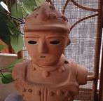 Japanese Hand-modelled Terracotta Sculpture – Signed Studio, Antiek en Kunst