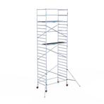 Rolsteiger Euroscaffold Budget 135x250 8,2m werkhoogte, Doe-het-zelf en Bouw, Steigers, Ophalen of Verzenden, Nieuw, Rolsteiger of Kamersteiger