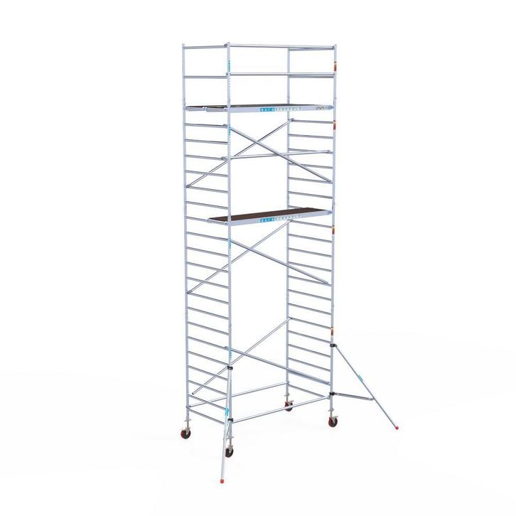 Rolsteiger Euroscaffold Budget 135x250 8,2m werkhoogte, Doe-het-zelf en Bouw, Steigers, Rolsteiger of Kamersteiger, Nieuw, 5 meter of hoger