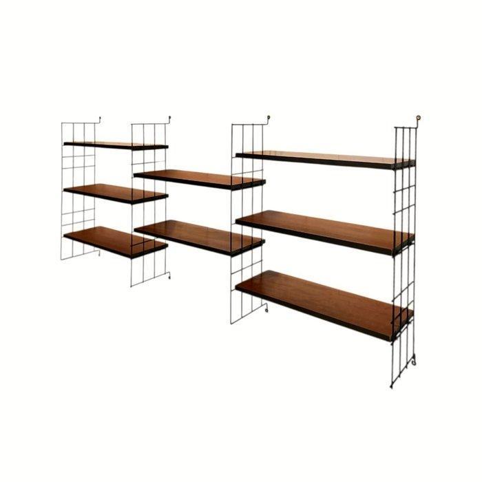 Stellingkast - Hout, Metaal, Antiek en Kunst, Kunst | Designobjecten