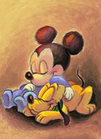 Joan Vizcarra - Baby Mickey Mouse and Pluto Sleeping -, Nieuw