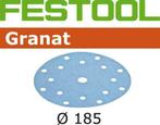 Festool Schuurschijven STF D185/16 P180 GR/100 FESTOOL-49718, Bricolage & Construction, Peinture, Vernis & Laque, Verzenden