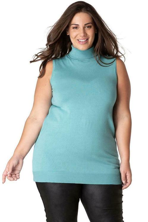 Singlet Yesta turtle fijnbrei 76 CM maat 42/44, Vêtements | Femmes, T-shirts, Envoi