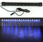 Aquarium LED licht lucht- gordijn BLAUW WIT 47cm, Verzenden