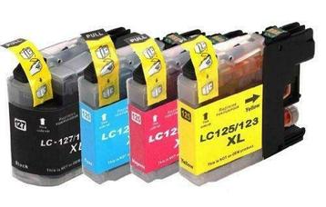 Huismerk Brother inktcartridges LC-123 set 4 stuks, Computers en Software, Printerbenodigdheden, Verzenden, Nieuw