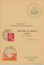 Empire allemand 1940/1944 - Rommel - feuille commémorative, Gestempeld