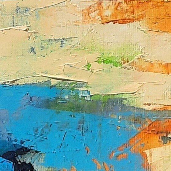 MURSIC - SOLEIL SUR LA BAIE, Antiek en Kunst, Kunst | Schilderijen | Modern