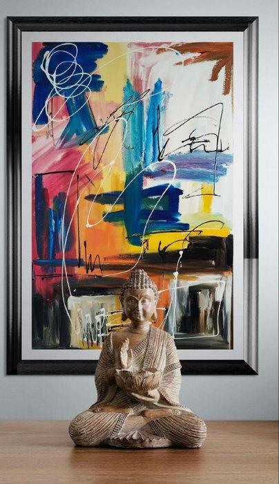 Luc Mora - La cause - XL - no reserve, Antiek en Kunst, Kunst | Designobjecten