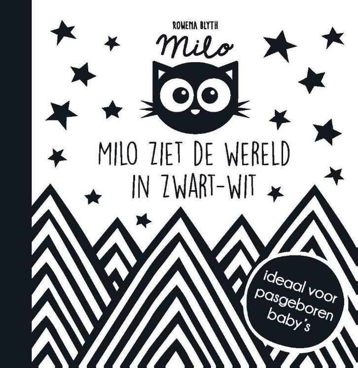 Milo ziet de wereld in zwart wit / Baby ziet ..., Boeken, Kinderboeken | Baby's en Peuters, Gelezen, Verzenden