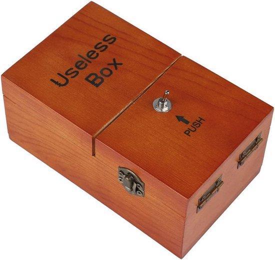 2dekans | Nutteloze doos - Machine - Hout - Dont touch box -, Kinderen en Baby's, Speelgoed | Houten speelgoed, Ophalen of Verzenden