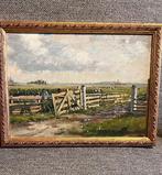 George Wildschut (1883- 1966) - Boeren in landschap, Antiquités & Art