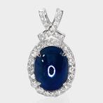 Zonder Minimumprijs - Hanger - 14 karaat Witgoud, 6,56 ct, Handtassen en Accessoires, Antieke sieraden