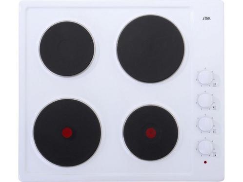 ETNA KEV158WIT - Vrijstaande Elektrische Kookplaat, Elektronische apparatuur, Kookplaten, Zo goed als nieuw, Verzenden