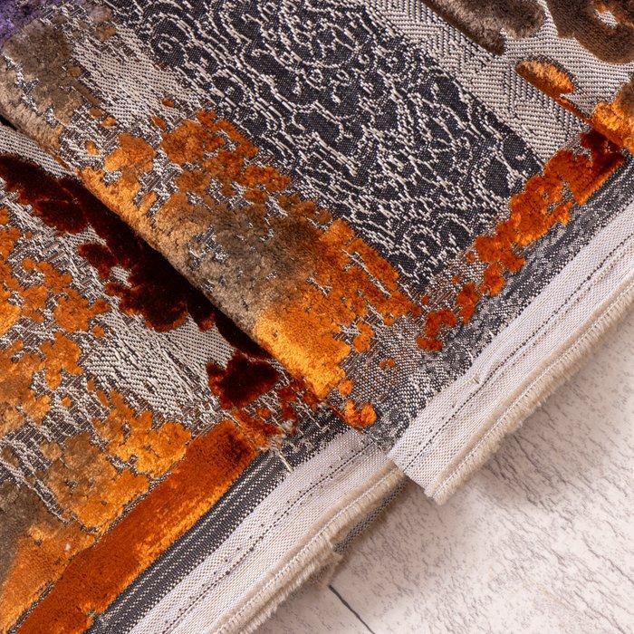 Raro Velluto Artistico - Cinigliato Cangiante - Gemaakt in, Antiek en Kunst, Antiek | Tapijten, Tafelkleden en Textiel