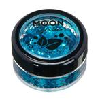 Moon Glitter Bio Chunky Glitter Blue 3g, Hobby en Vrije tijd, Nieuw, Verzenden