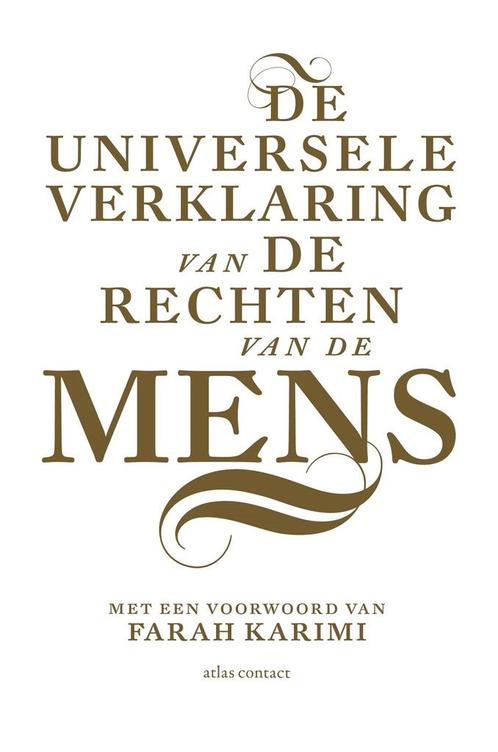 De Universele Verklaring van de Rechten van de Mens ;, Boeken, Wetenschap, Zo goed als nieuw, Verzenden