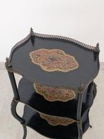 Table basse - Bois, Laiton - Table dappoint de style boule