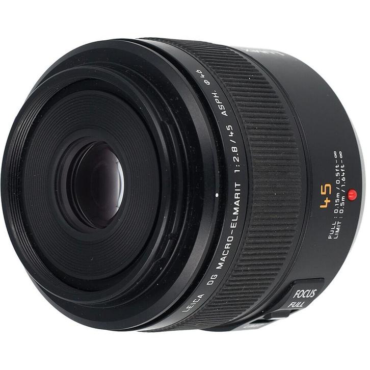 Panasonic Leica DG Macro-Elmarit 45mm F/2.8 Mega OIS |, TV, Hi-fi & Vidéo, Photo | Lentilles & Objectifs, Enlèvement ou Envoi