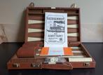 Bordspel - vintage bordspel- Backgammon in koffer. - hout,, Antiek en Kunst