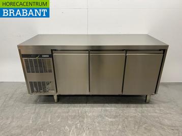 RVS Zanussi ZH3HBAAA Koelwerkbank 3 deuren 179,9 cm 230V, Ophalen of Verzenden