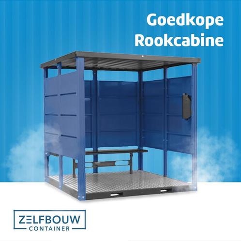 Goedkoop 2x2 rookcabine - voldoet aan rookverbod, Articles professionnels, Machines & Construction | Abris de chantier & Conteneurs