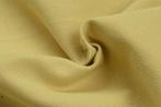 10 meter canvas stof - champagne - Katoenen stof, Hobby en Vrije tijd, Overige kleuren, Verzenden, 120 cm of meer, Polyester