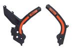 Racetech frame beschermers zwart / oranje KTM SX 125/150/250, Motoren, Verzenden, Nieuw