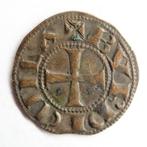 . Frankrijk Duché d’Aquitaine – Guillaume X - Denier (Zonder, Postzegels en Munten