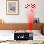 Digitale Wekker met Projectie - Alarm Klok Temperatuur LED, Verzenden, Nieuw